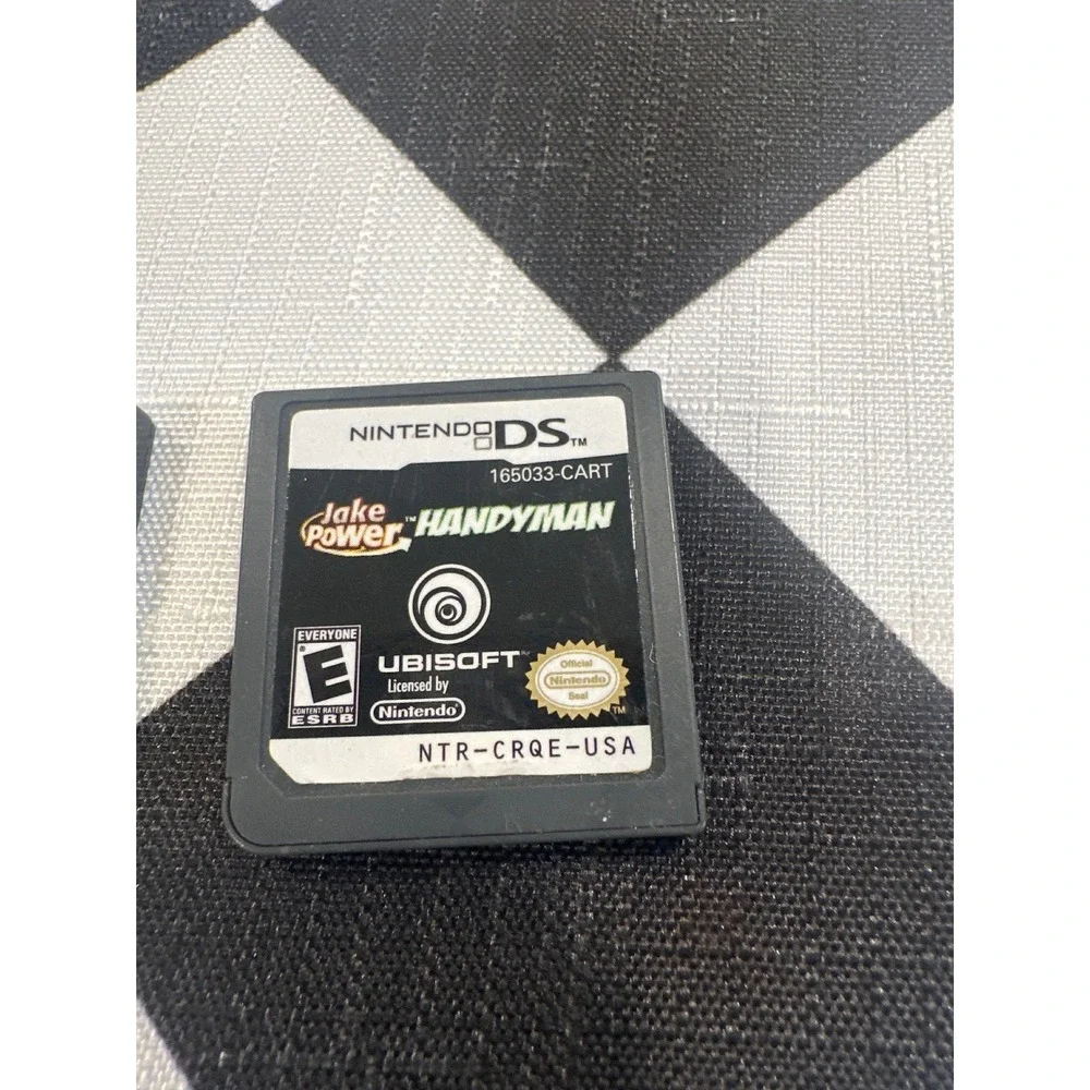 Nintendo DS Jake Power Handyman and Wipeout The Game Authentic set of 2 tested